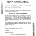 NOTA INFORMATIVA: Actualizacin datos COVID